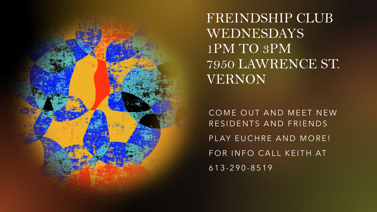 Friendship Club - Wednesdays